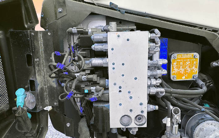 Dino 180XTB II гидравлика