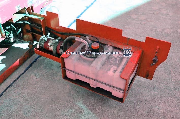 Airo X14EW отсек с гидравликой